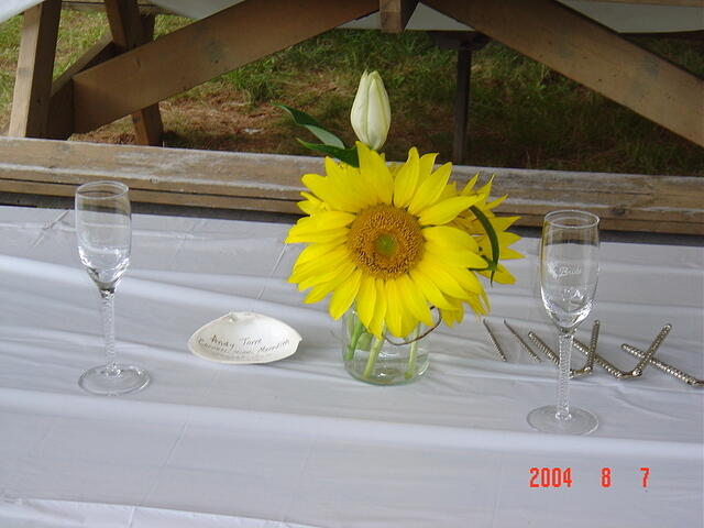 head table