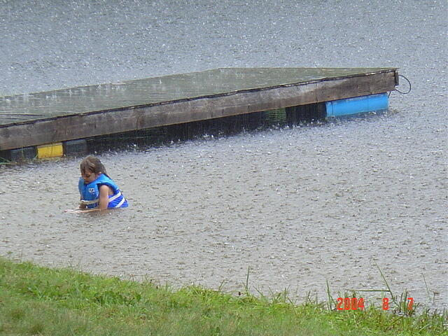 raining