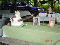 Cake table
