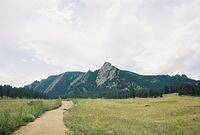 Hiking path in Boulder